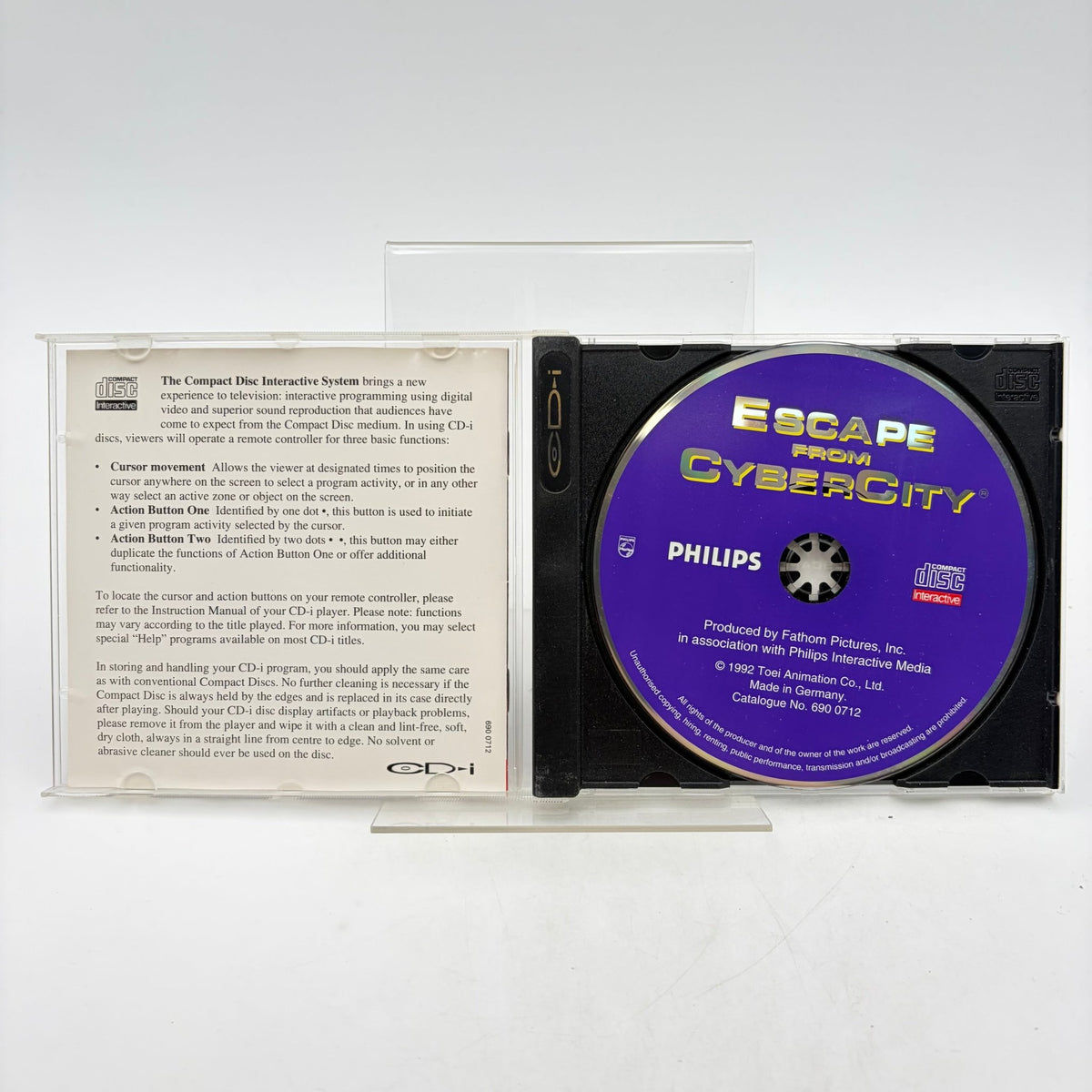 ESCAPE FROM CYBERCITY - PHILIPS CDI - Strike Games