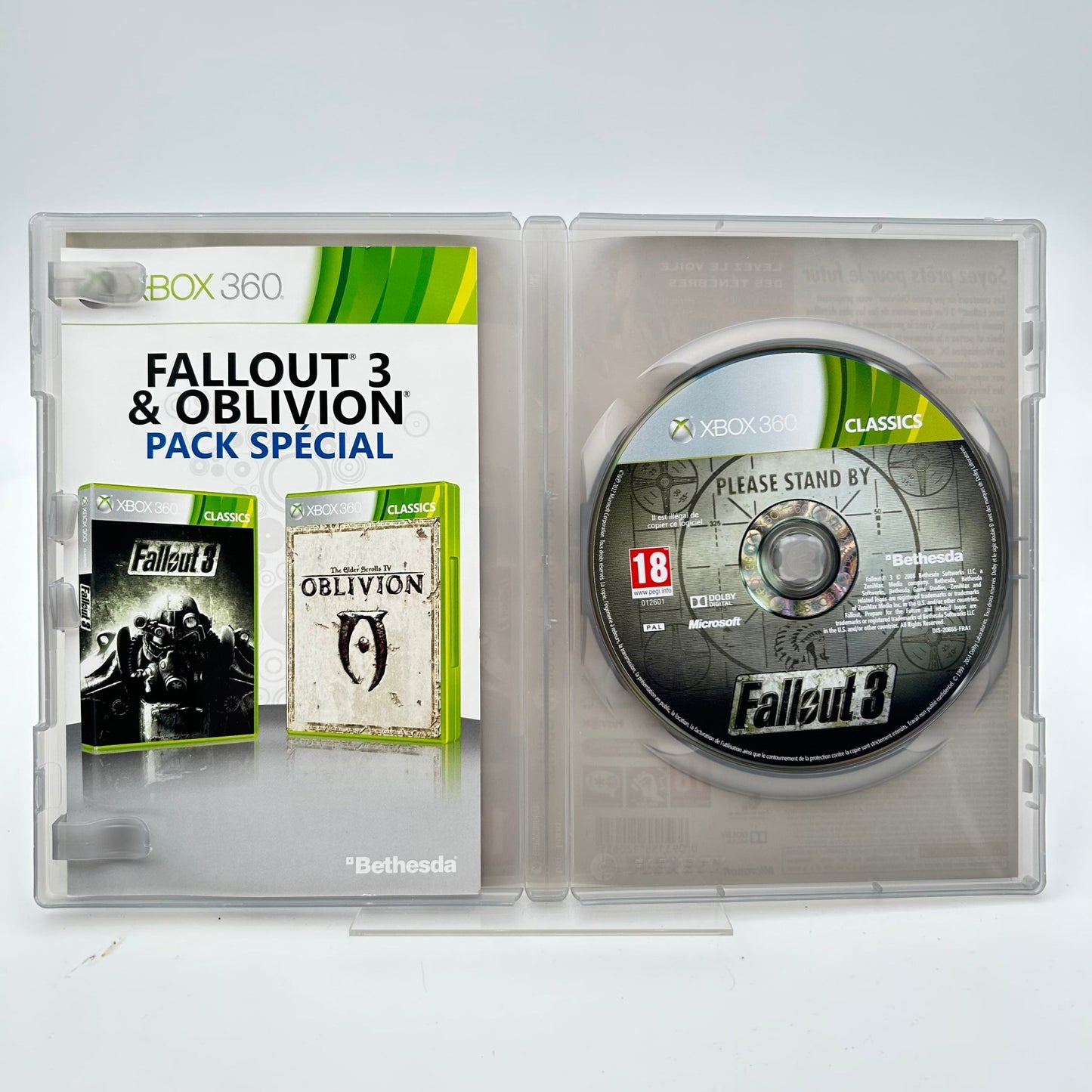FALLOUT 3 AND THE ELDER SCROLLS IV OBLIVION - XBOX 360 - Strike Games