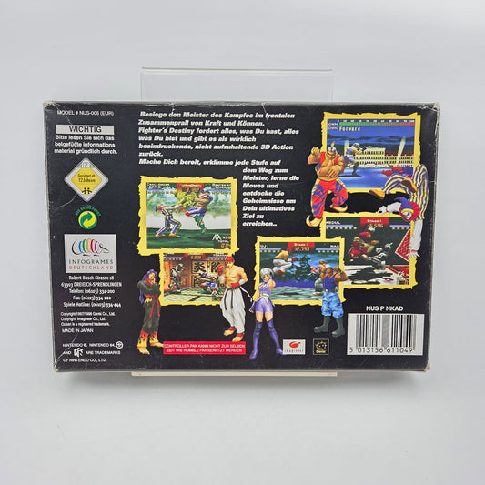Fighters Destiny - Nintendo 64 - Strike Games