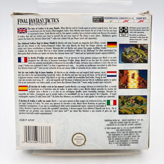 FINAL FANTASY TACTICS ADVANCE - GAMEBOY ADVANCE - Strike Games