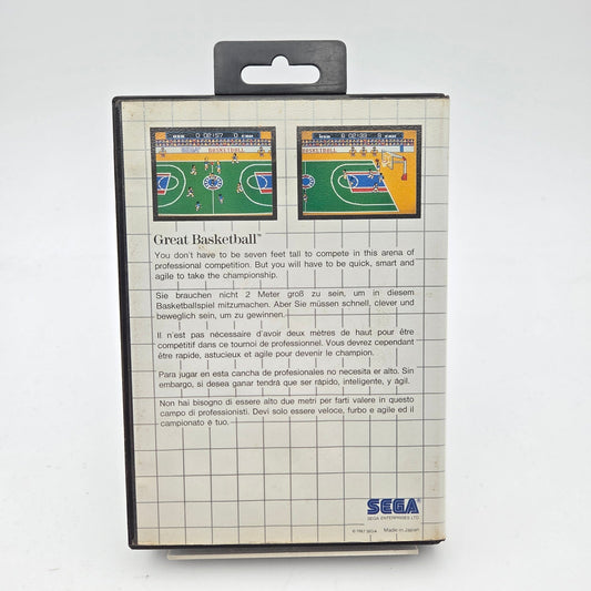 Great Basketball - Master System - Strike Games