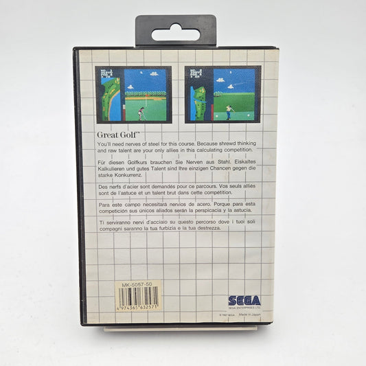 Great Golf - Master System - Strike Games