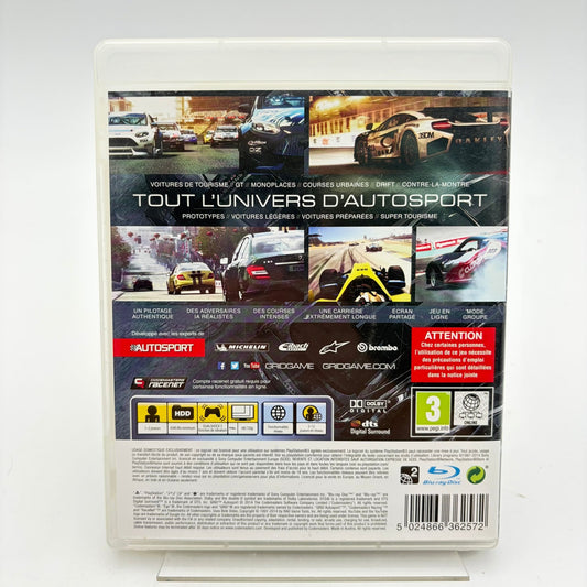 GRID AUTOSPORT - PLAYSTATION 3 - Strike Games