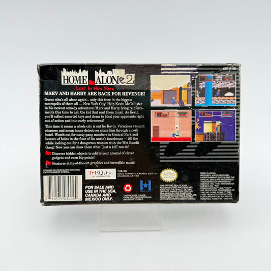 HOME ALONE 2 LOST IN NEW YORK - SUPER NINTENDO US - Strike Games