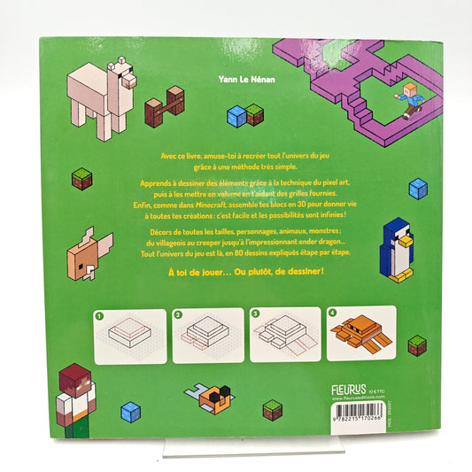 JE DESSINE L'UNIVERS DE MINECRAFT - LIVRE - Strike Games