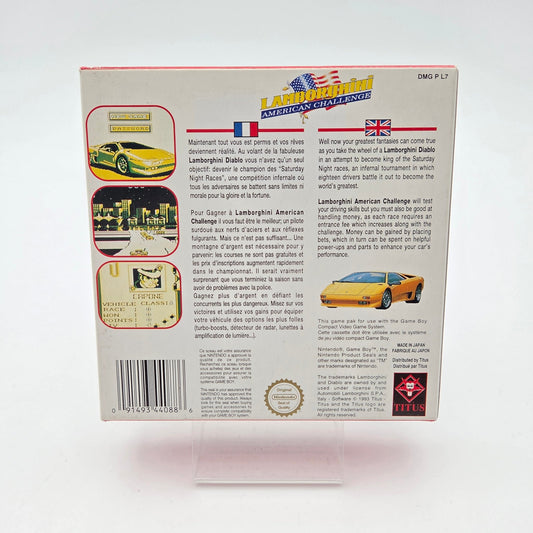 Lamborghini American Challenge - Gameboy - Strike Games