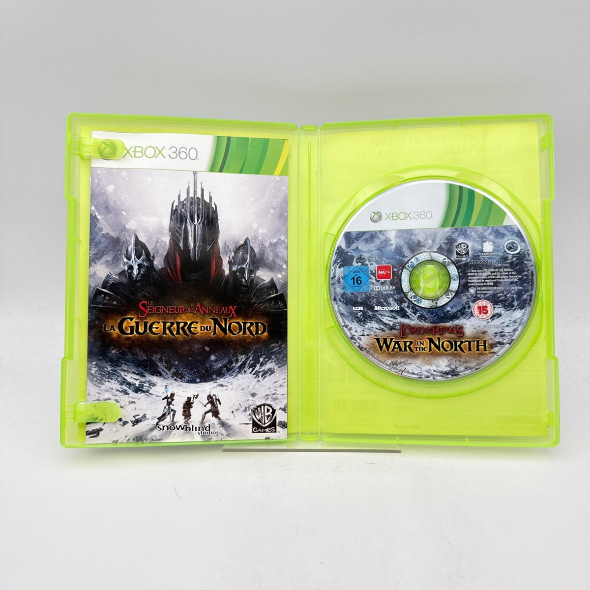 LE SEIGNEUR DES ANNEAUX LA GUERRE DU NORD - XBOX 360 - Strike Games