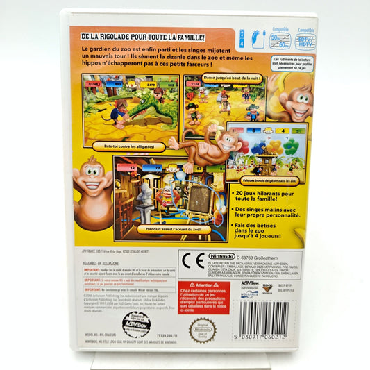 LES SINGES FARCEURS : 20 MINI-JEUX - NINTENDO WII - Strike Games