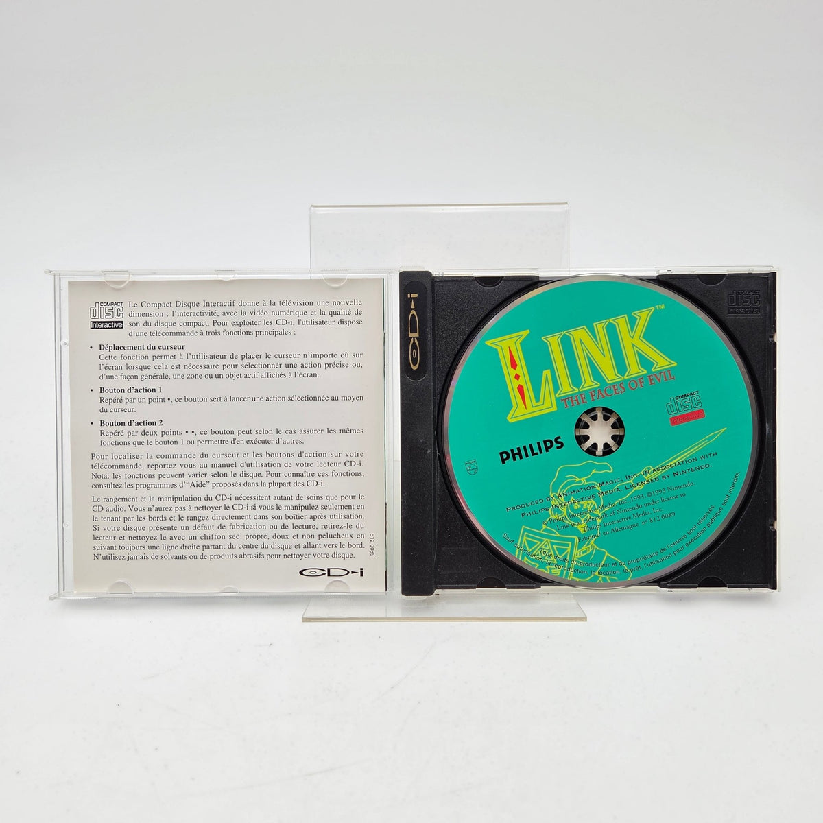LINK THE FACES OF EVIL - PHILIPS CDI - Strike Games