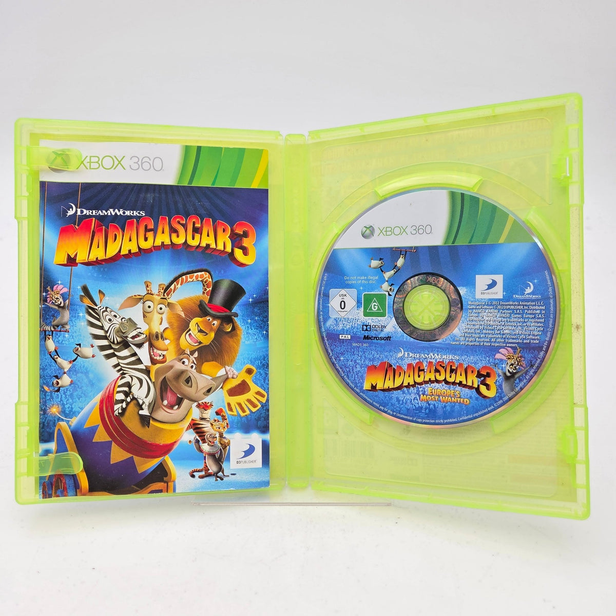 MADAGASCAR 3 - XBOX 360 - Strike Games