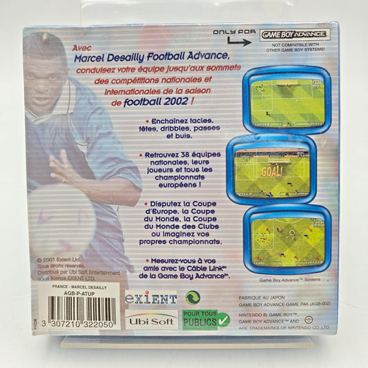 MARCEL DESAILLY FOOTBALL ADVANCE (NEUF) - GAMEBOY ADVANCE - Strike Games