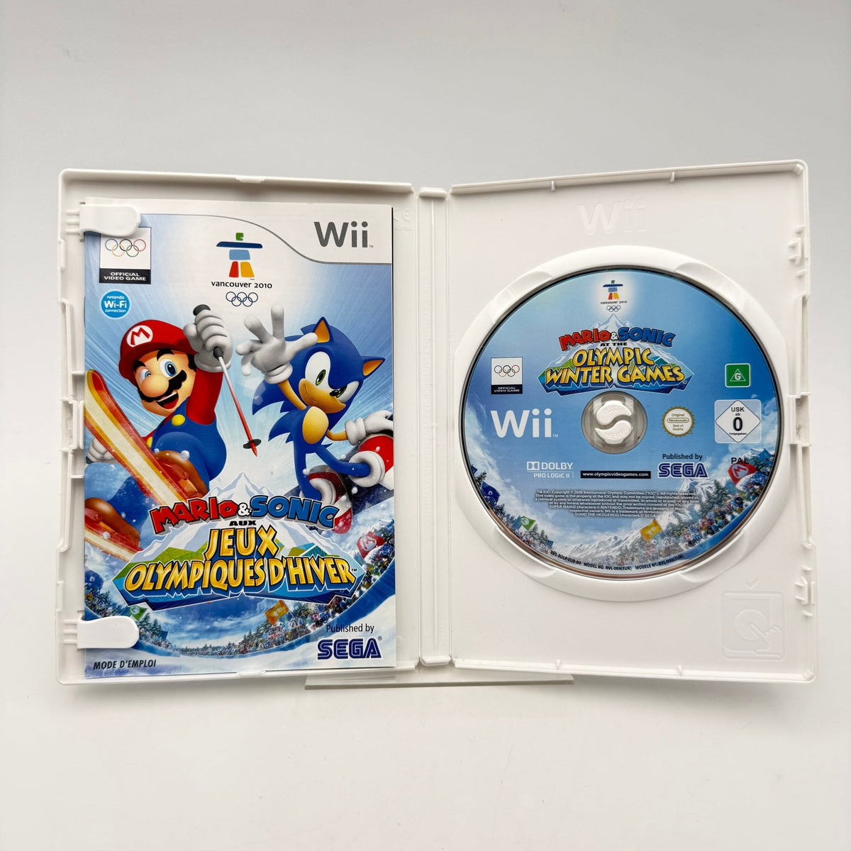 MARIO & SONIC AUX JEUX OLYMPIQUES D’HIVER - WII - Strike Games