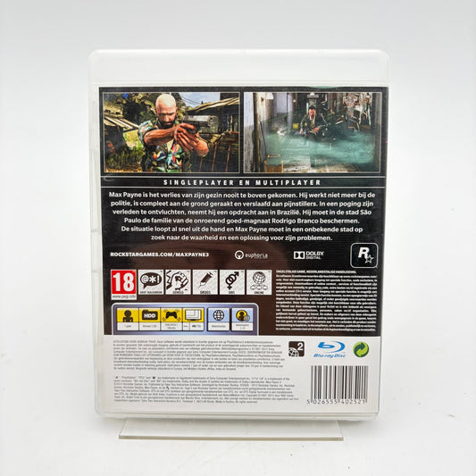 MAX PAYNE 3 - PLAYSTATION 3 - Strike Games