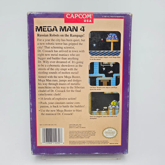 Mega Man 4 - Nintendo Entertainment System - Strike Games