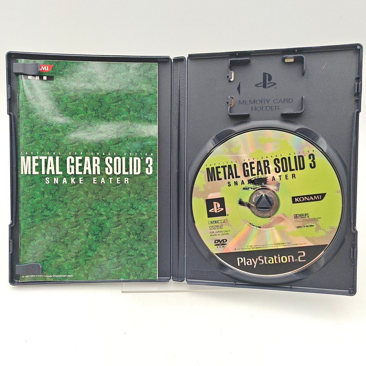 METAL GEAR SOLID 3 SNAKE EATER PREMIUM PACKAGE - PLAYSTATION 2 - Strike Games