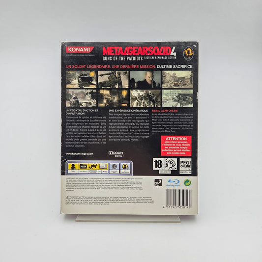 METAL GEAR SOLID 4 GUNS OF THE PATRIOTS - PLAYSTATION 3 - Strike Games