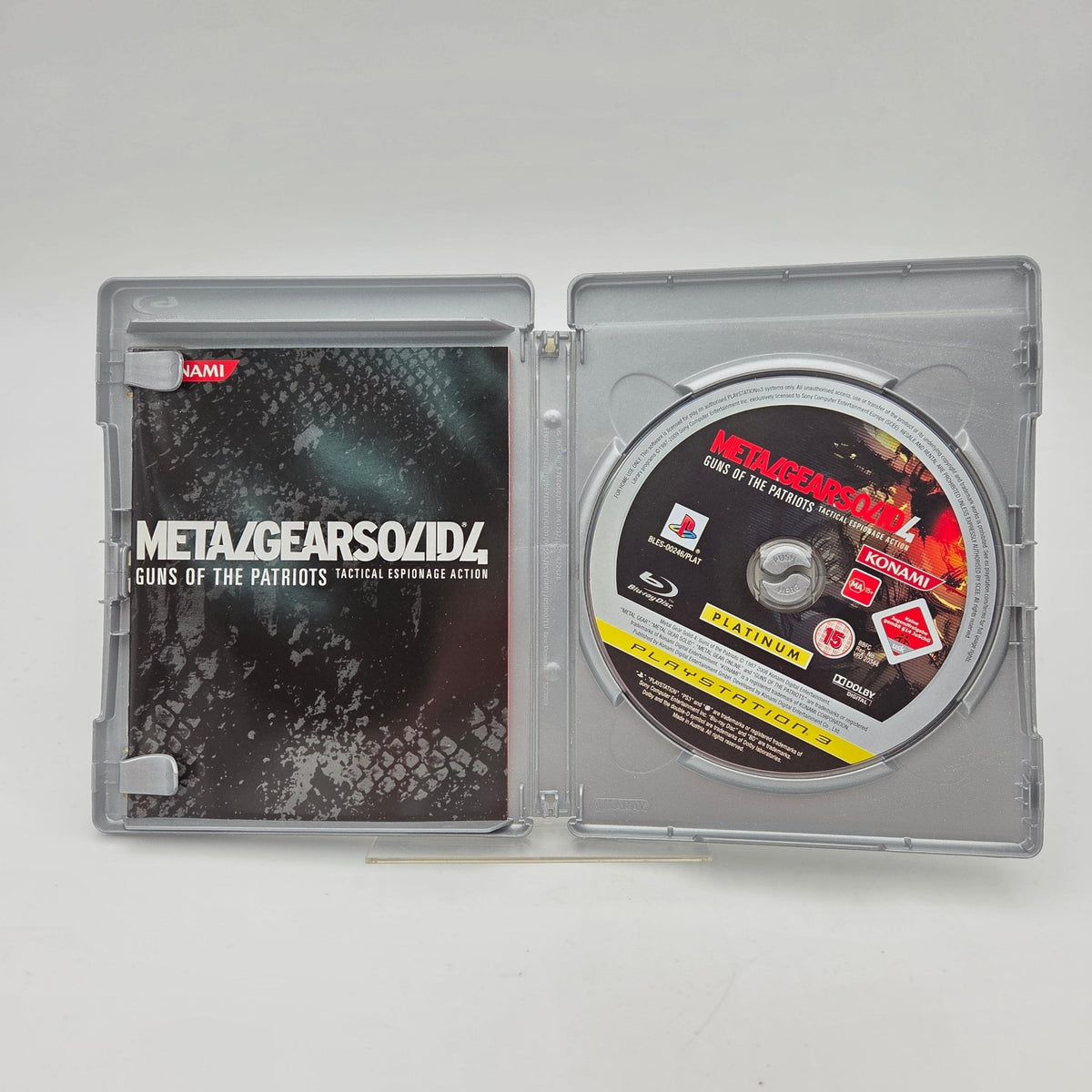 METAL GEAR SOLID 4: GUNS OF THE PATRIOTS - PLAYSTATION 3 - Strike Games