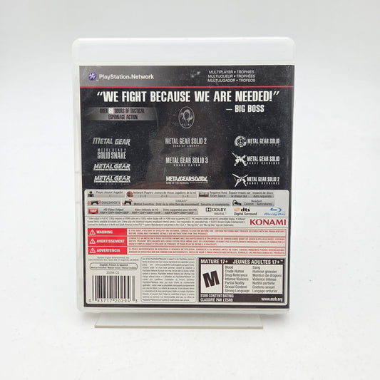 METAL GEAR SOLID THE LEGACY COLLECTION - PLAYSTATION 3 - Strike Games