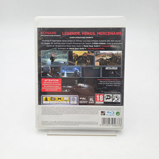 METAL GEAR SOLID V GROUND ZEROES - PLAYSTATION 3 - Strike Games