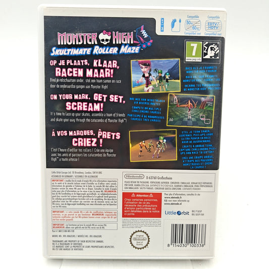 MONSTER HIGH : SKULTIMATE ROLLER MAZE - NINTENDO WII - Strike Games