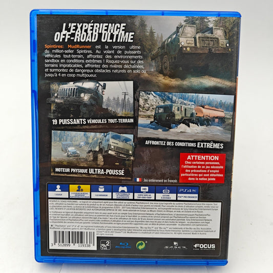 MUDRUNNER - PLAYSTATION 4 - Strike Games