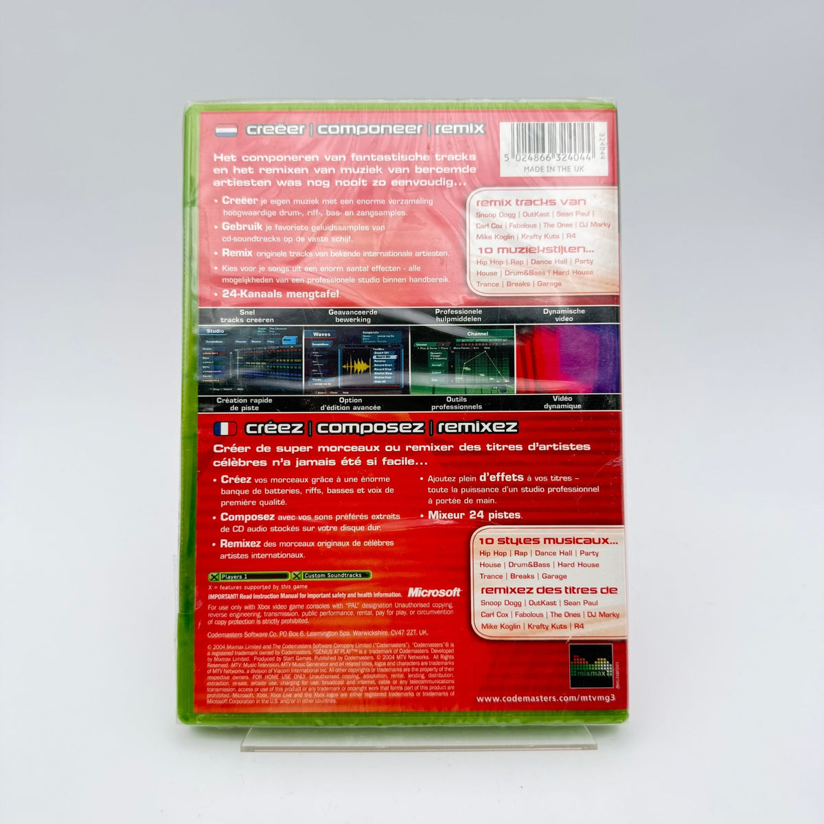 MUSIC GENERATOR 3 (NEUF) - XBOX - Strike Games