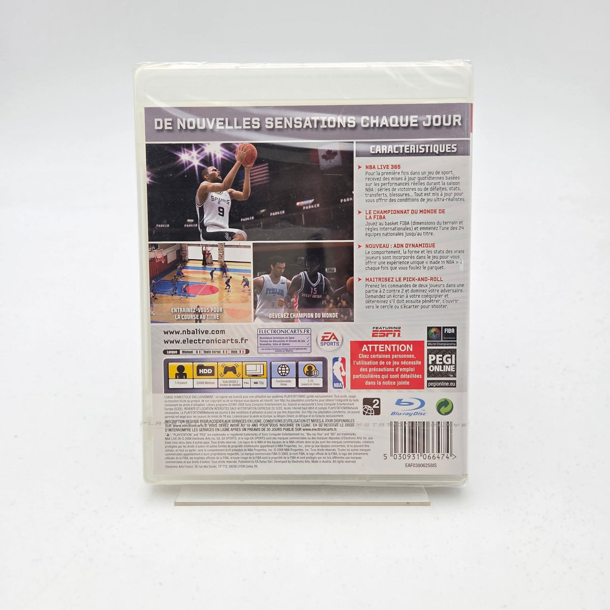NBA LIVE 09 (NEUF) - PLAYSTATION 3 - Strike Games