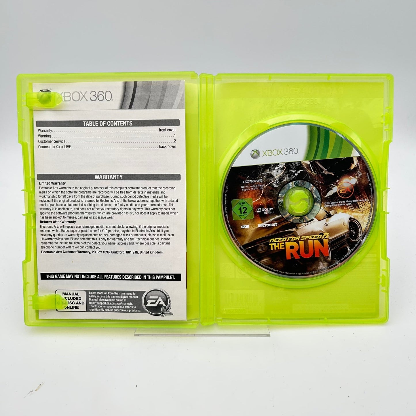 NEED FOR SPEED THE RUN - XBOX 360 - Strike Games