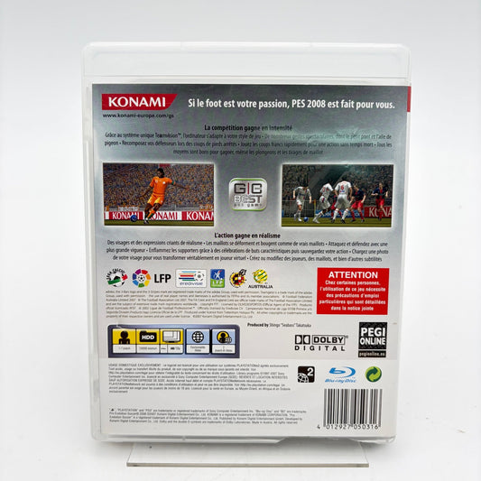 PES 2008 - PLAYSTATION 3 - Strike Games