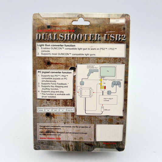 PLAYSTATION DUAL SHOOTER GUN CONTROLLER CONVERTER - Strike Games