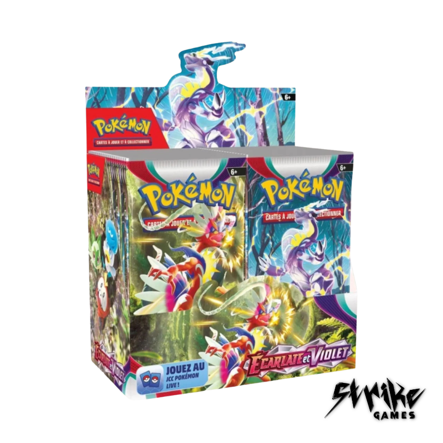 Pokémon EB 01 - Ecarlate et Violet - Display (36 Boosters) | FR - Strike Games
