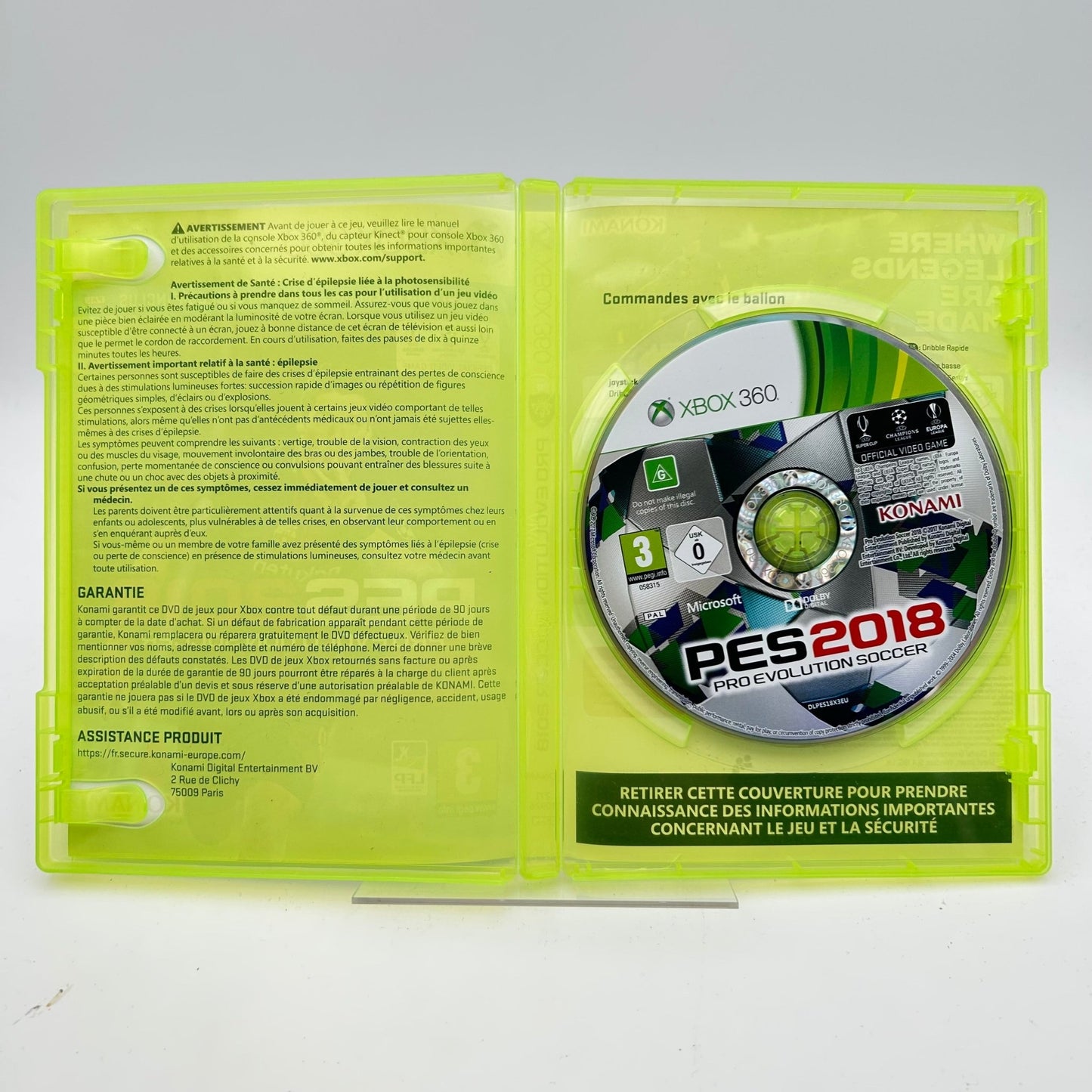 PRO EVOLUTION SOCCER 2018 - XBOX 360 - Strike Games