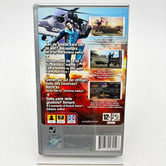 PURSUIT FORCE EXTREME JUSTICE - PLAYSTATION PORTABLE - Strike Games