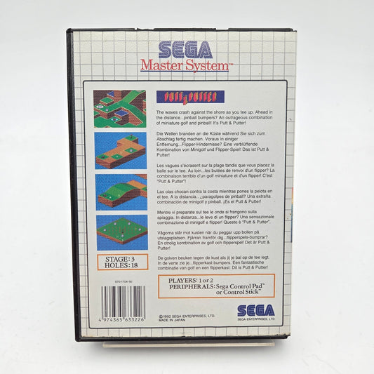 Putt & Putter - Master System - Strike Games