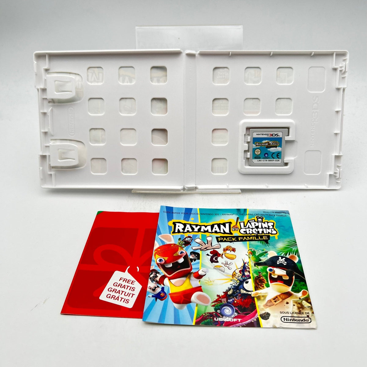 RAYMAN ET LES LAPINS CRÉTINS PACK FAMILLE - NINTENDO 3DS - Strike Games
