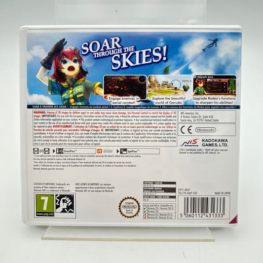 RODEA THE SKY SOLDIER - 3DS - Strike Games