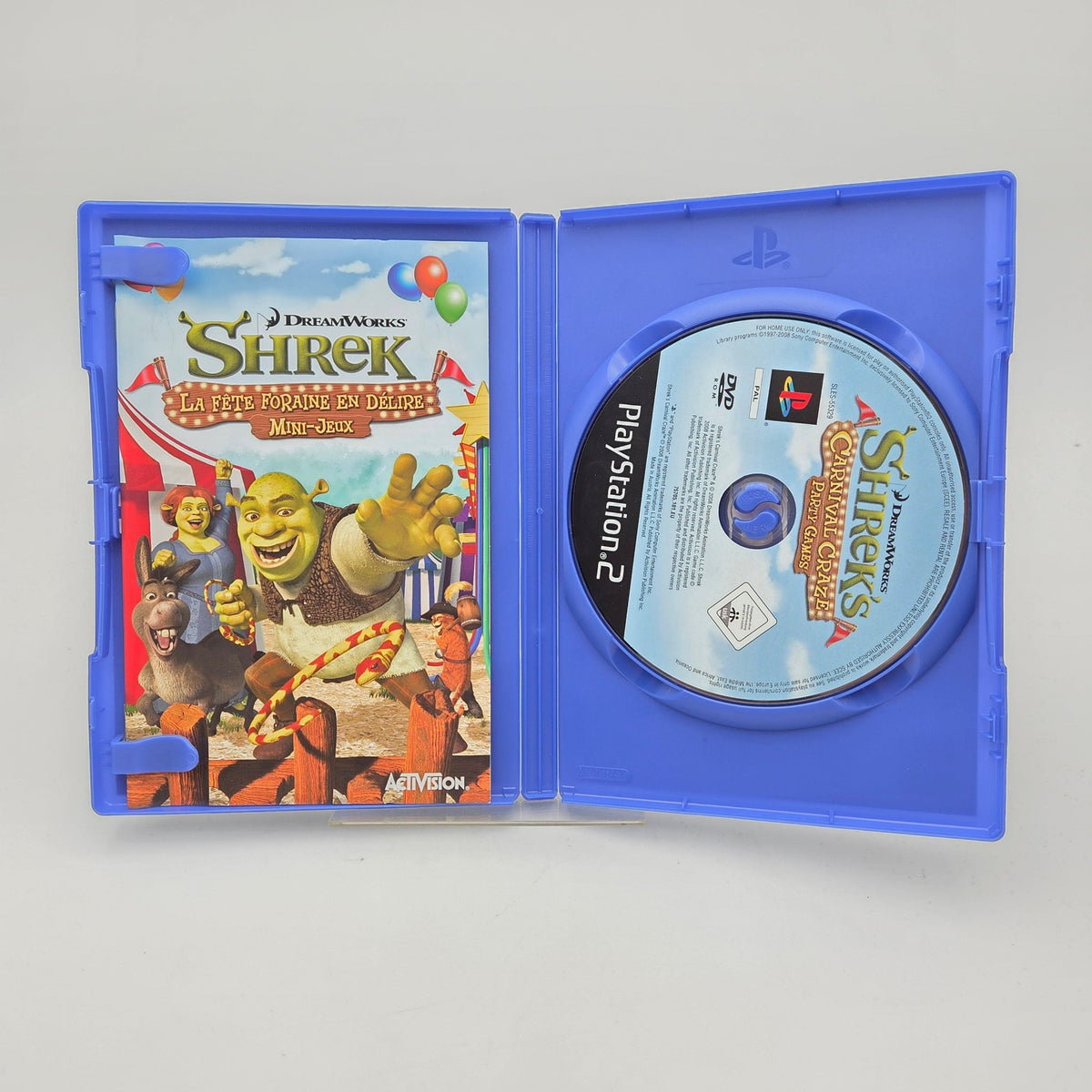 SHREK LA FETE FORAINE EN DELIRE - PLAYSTATION 2 - Strike Games