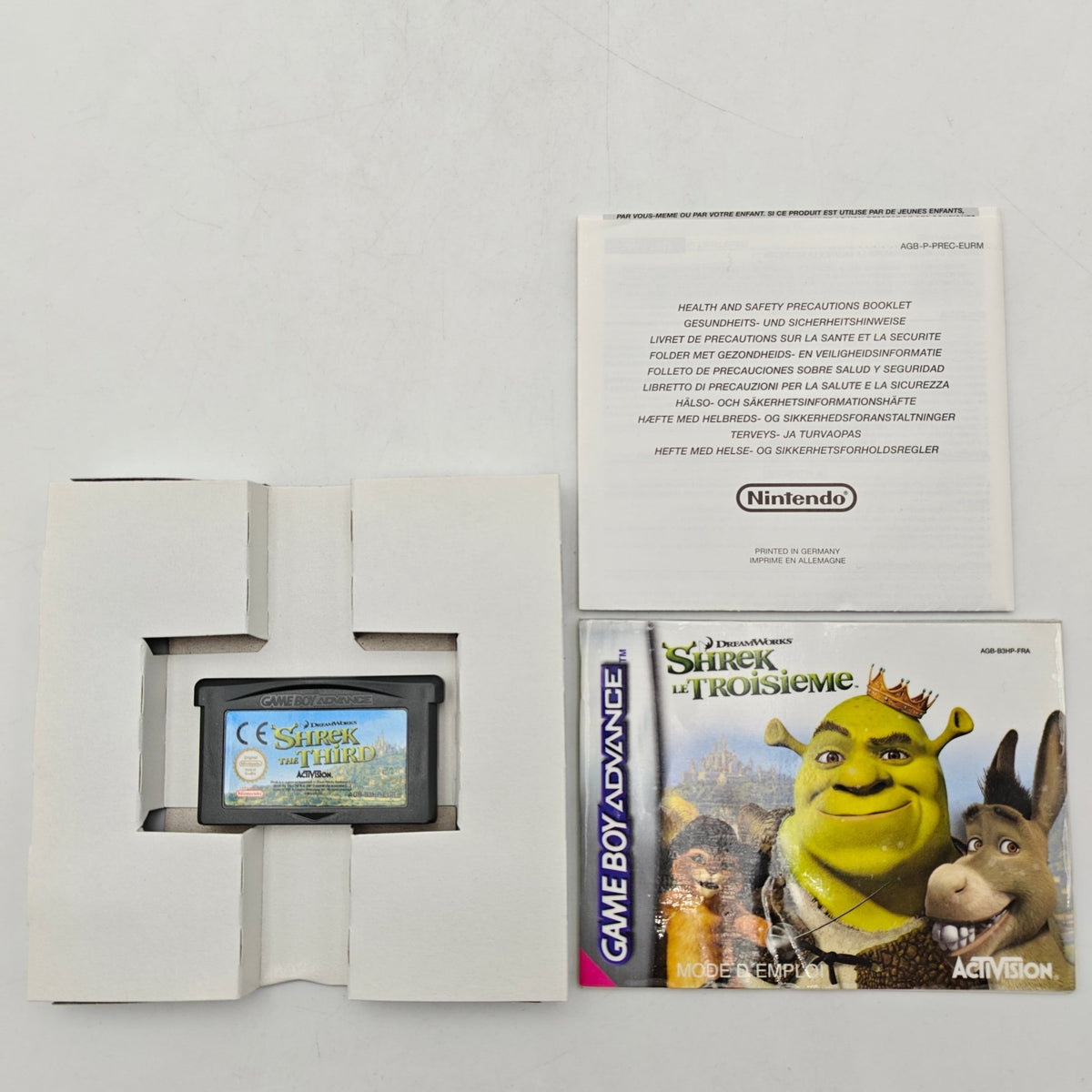SHREK LE TROISIÈME - GAMEBOY ADVANCE - Strike Games