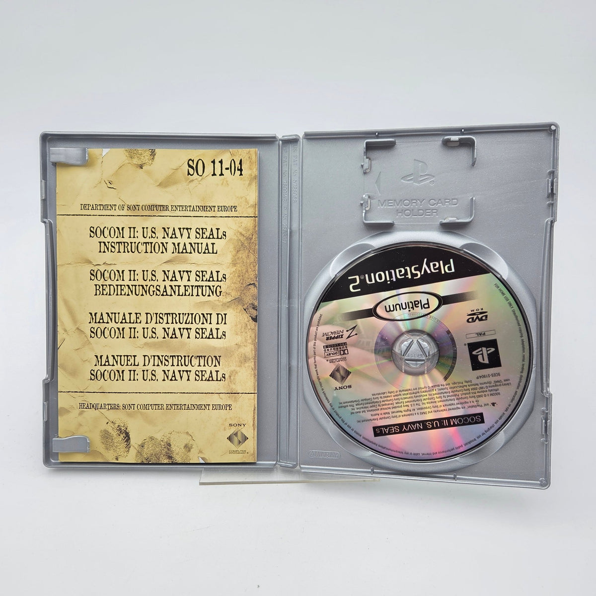 SOCOM 2 - PLAYSTATION 2 - Strike Games