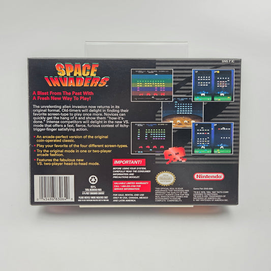 Space Invaders - Super Nintendo - Strike Games