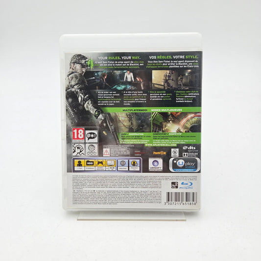 SPLINTER CELL BLACKLIST - PLAYSTATION 3 - Strike Games