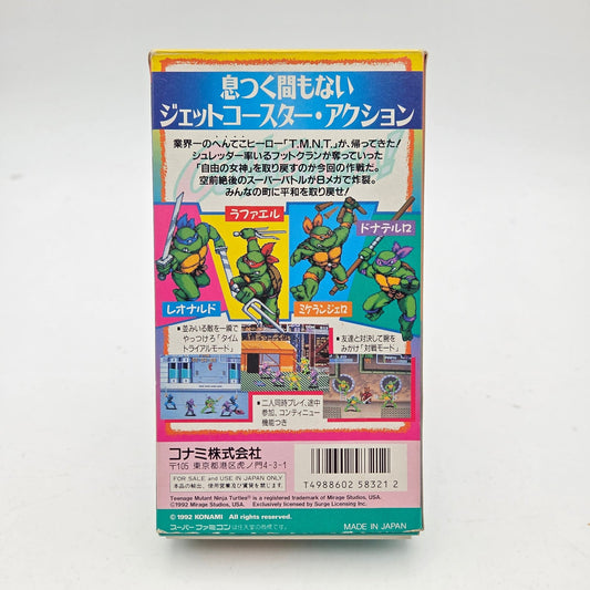 TEENAGE MUTANT NINJA TURTLES TURTLES IN TIME - SUPER FAMICOM - Strike Games