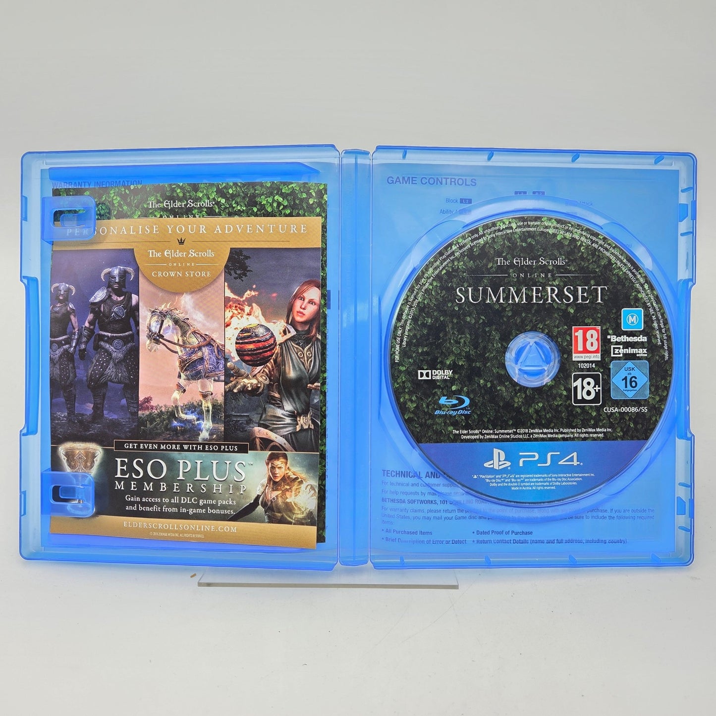 THE ELDER SCROLLS ONLINE SUMMERSET - PLAYSTATION 4 - Strike Games