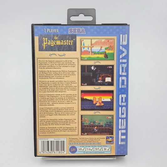 The Pagemaster - Mega Drive - Strike Games