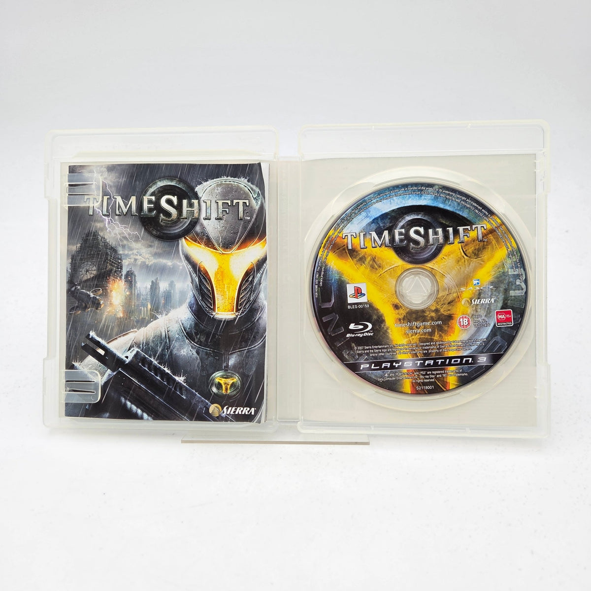 TIMESHIFT - PLAYSTATION 3 - Strike Games