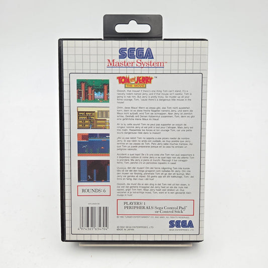 Tom and Jerry The Movie - Master System - Strike Games