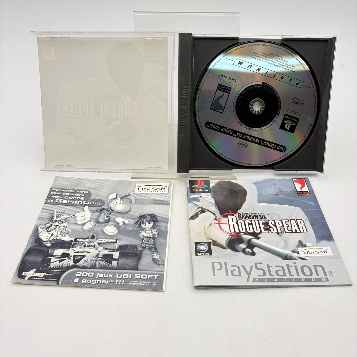 TOM CLANCY'S RAINBOW SIX: ROGUE SPEAR - PLAYSTATION 1 - Strike Games