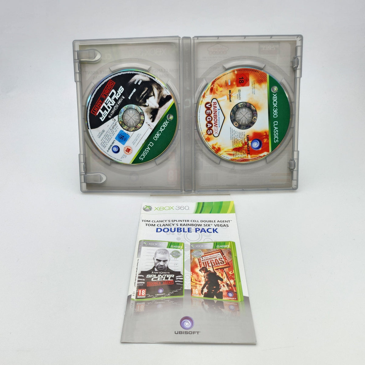 TOM CLANCY’S SPLINTER CELL DOUBLE PACK - XBOX 360 - Strike Games