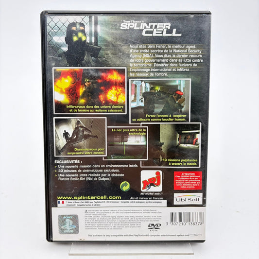TOM CLANCY'S SPLINTER CELL - PLAYSTATION 2 - Strike Games