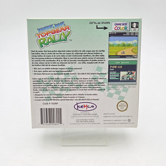 Top Gear Rally - Gameboy Color - Strike Games